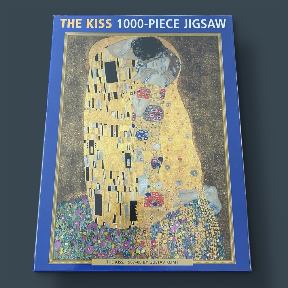 The Kiss by Gustav Klimt 1000 Piece Jigsaw Puzzle 50 x 70 cm New Sealed